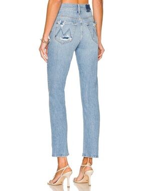 Mother High Waisted Hiker Hover in Slay It With Flowers Jeans Size 27